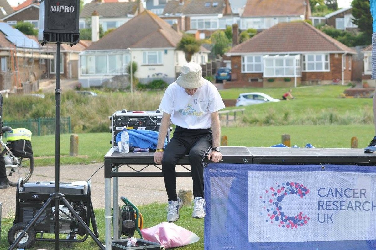 Gerry at Man on the Run, Herne Bay